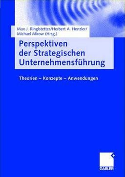 portada Perspektiven Der Strategischen Unternehmensführung: Theorien -- Konzepte -- Anwendungen (in German)