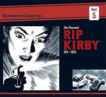portada Rip Kirby: Die Kompletten Comicstrips / Band 5 1951 - 1953