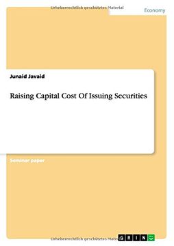 portada Raising Capital Cost Of Issuing Securities