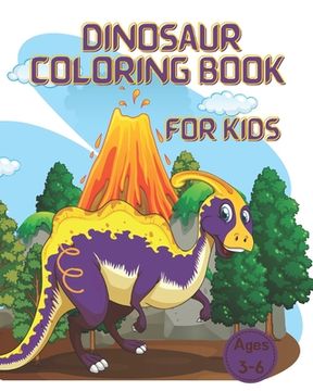 portada Dinosaur Coloring Book for Kids 3 - 6 (in English)