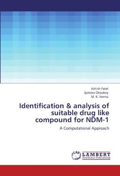 portada identification & analysis of suitable drug like compound for ndm-1 (en Inglés)