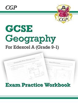 portada New Grade 9-1 Gcse Geography Edexcel a - Exam Practice Workbook (Cgp Gcse Geography 9-1 Revision) (in English)