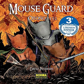 portada Mouse Guard 1. Otoño 1152 (in Spanish)