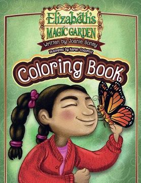 portada Elizabeth Magic Garden Coloring Book (en Inglés)