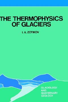 portada the thermophysics of glaciers (en Inglés)