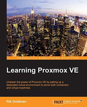 portada Learning Proxmox ve (en Inglés)