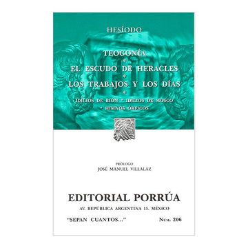 portada Teogonia (S. C. 206) (in Spanish)