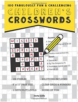 portada Children's Crosswords: 100 fabulously fun & challenging puzzles for children