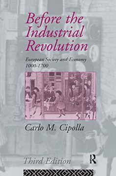 portada Before the Industrial Revolution: European Society and Economy 1000-1700 (in English)
