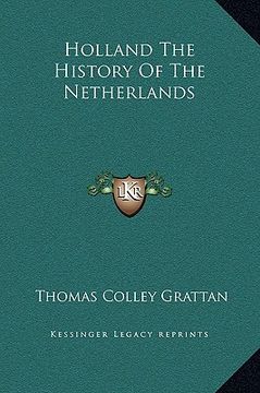 portada holland the history of the netherlands (en Inglés)