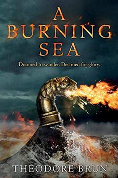 portada A Burning sea (Wanderer Chronicles) (en Inglés)