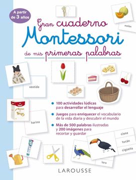portada Gran Cuaderno Montessori de mis Primeras Palabras