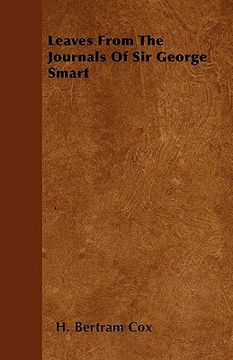 portada leaves from the journals of sir george smart