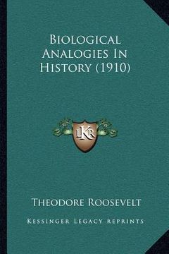 portada biological analogies in history (1910) (in English)