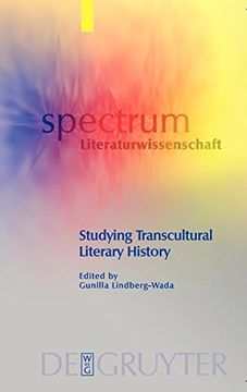 portada Studying Transcultural Literary History (en Inglés)