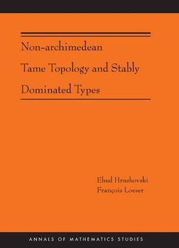 portada Non-Archimedean Tame Topology and Stably Dominated Types (Am-192) (Annals of Mathematics Studies) (en Inglés)