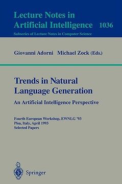 portada trends in natural language generation - an artificial intelligence perspective (en Inglés)