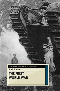 portada The First World war (European History in Perspective) (en Inglés)
