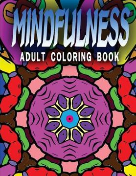 portada MINDFULNESS ADULT COLORING BOOK - Vol.3: adult coloring books (en Inglés)