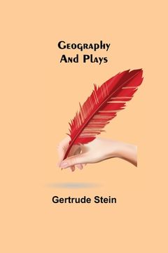 portada Geography and Plays (en Inglés)