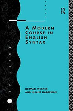 portada A Modern Course in English Syntax (Linguistics S)