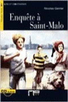 portada Enquête À Saint-malo. Material Auxiliar. (Chat Noir. Lire Et S'entrainer) (in French)