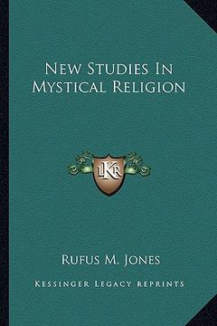 portada new studies in mystical religion