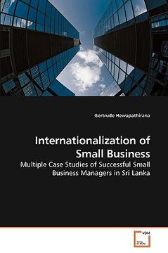 portada internationalization of small business (en Inglés)