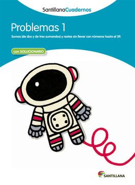 portada Problemas 1 Santillana Cuadernos - 9788468012452 (in Spanish)