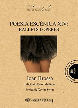 portada Poesia escènica XIV: Ballets i òperes (Textos a part)