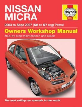 portada Nissan Micra Owner's Workshop Manual: 03-10