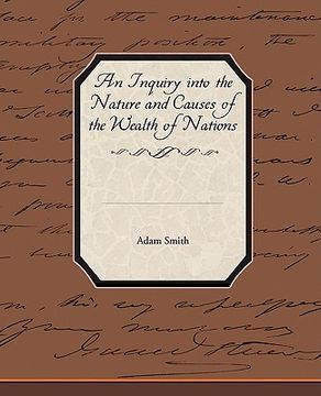 portada an inquiry into the nature and causes of the wealth of nations (in English)