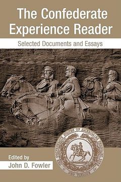 portada the confederate experience reader: selected documents and essays (in English)