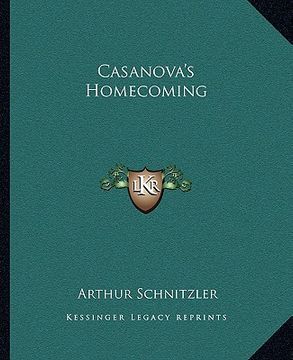 portada casanova's homecoming (en Inglés)