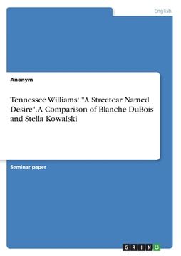 portada Tennessee Williams' A Streetcar Named Desire. A Comparison of Blanche DuBois and Stella Kowalski (en Inglés)