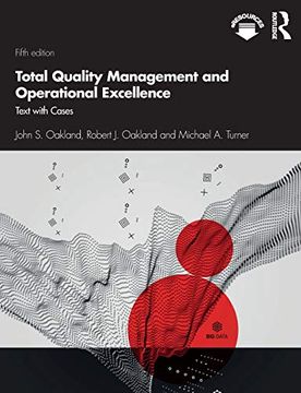 portada Total Quality Management and Operational Excellence: Text With Cases (in English)