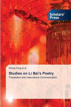 portada Studies on Li Bai's Poetry (en Inglés)