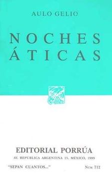 portada # 712. Noches Aticas (in Spanish)