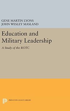 portada Education and Military Leadership. A Study of the ROTC (Princeton Legacy Library)