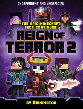 portada Minecraft Graphic Novel-Reign of Terror 2 (Independent & Unofficial): The Next Chapter of the Enthralling Unofficial Minecraft Epic Fantasy (en Inglés)