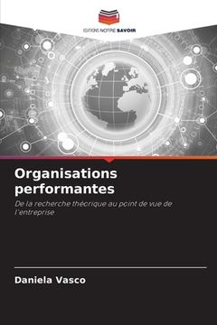 portada Organisations performantes (en Francés)