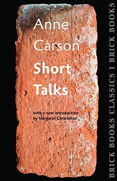 portada Short Talks: Brick Books Classics 1 (in English)