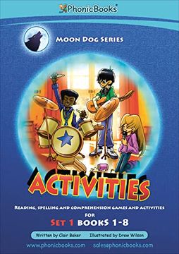 portada Phonic Books Moon Dogs Set 1 Activities: Photocopiable Activities Accompanying Moon Dogs Set 1 Books for Older Readers (Alphabet at CVC Level) (en Inglés)