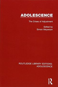 portada Adolescence: The Crises of Adjustment