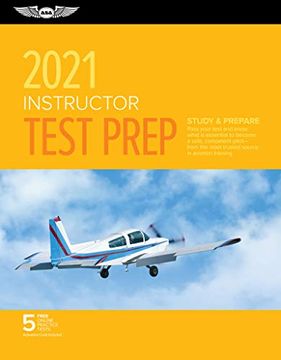 portada Instructor Test Prep 2021: Study & Prepare: Pass Your Test and Know What is Essential to Become a Safe, Competent Pilot From the Most Trusted Source in Aviation Training (Asa Test Prep Series)