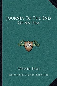 portada journey to the end of an era (in English)