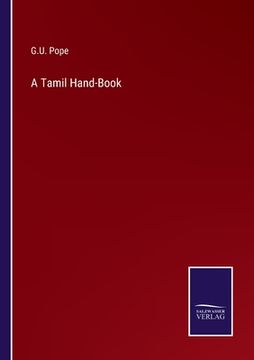 portada A Tamil Hand-Book (en Inglés)
