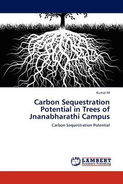 portada carbon sequestration potential in trees of jnanabharathi campus (en Inglés)