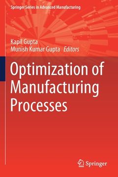 portada Optimization of Manufacturing Processes (en Inglés)