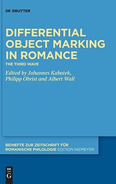 portada Differential Object Marking in Romance the Third Wave (in Spanish)